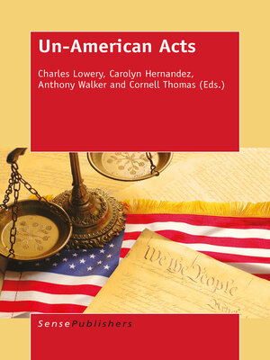 cover image of Un-American Acts